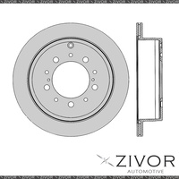 2x PROTEX Rotors - Rear For TOYOTA TUNDRA USK56L 2D Ute 4WD 2009 - 2013 #DR12562