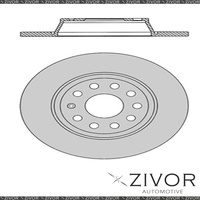 2x PROTEX Rotors - Rear For AUDI Q3 8U 4D SUV FWD 2012 - 2013 #DR12564