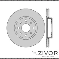 2x PROTEX Rotors - Front For FIAT PUNTO . 4D H/B FWD 2006 - 2010 #SDR12568