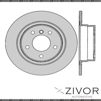2x PROTEX Rotors - Rear For BMW 120i E87 4D H/B RWD 2004 - 2011 #DR12585