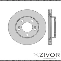 2x PROTEX Rotors - Front For SSANGYONG REXTON Y200 4D SUV 4WD 2003-2013 #DR12586