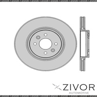 2x PROTEX Rotors - Front For RENAULT SCENIC J84 4D Wgn FWD 2003 - 2009 #DR12593