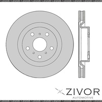 2x PROTEX Rotors - Front For HOLDEN COMMODORE VF 2D Ute RWD 2013 - 2015 #DR12597