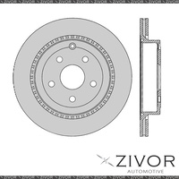 2x PROTEX Rotors - Rear For HOLDEN CALAIS VE 4D Wgn RWD 2008 - 2010 #DR12598