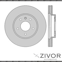 2x PROTEX Rotors - Front For HOLDEN CAPTIVA CG 4D SUV FWD 2008 - 2016 #DR12599