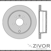 2x PROTEX Rotors - Rear For HOLDEN CAPTIVA CG 4D SUV 4WD 2006 - 2016 #DR12600