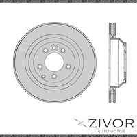 2x PROTEX Rotors - Rear For AUDI Q7 4L 4D SUV AWD 2006 - 2015 #DR12604