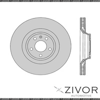 2x PROTEX Rotors - Front For AUDI A6 C6 4D Sdn AWD 2004 - 2011 #DR12626