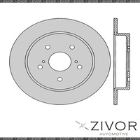 2x PROTEX Rotors - Rear For SUZUKI SX4 RW420 4D H/B AWD 2006 - 2016 #DR12631