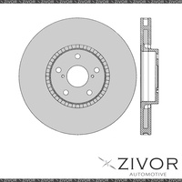 2x PROTEX Rotors - Front For LEXUS GS450H GWS191R 4D Sdn RWD 2006 - 2012 DR12639
