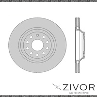 2x PROTEX Rotors-Rear For VOLKSWAGEN GOLF TYPE 5 2D H/B AWD 2006-2010 #DR12679