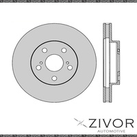 2x PROTEX Rotors - Front For LEXUS CT200h ZWA10R 4D H/B FWD 2011 - 2016 #DR12723