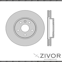 2x PROTEX Rotors - Front For HOLDEN CRUZE JH 4D Wagon FWD 2011 - 2016 #DR12737