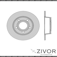 2x PROTEX Rotors - Rear For AUDI A6 C5 4D Sedan AWD 2000 - 2004 #SDR12797