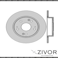 2x PROTEX Rotors - Rear For HONDA CIVIC FD 4D Sdn FWD 2006 - 2012 #DR12806