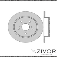 2x PROTEX Rotors - Rear For SUZUKI KIZASHI FR 4D Sdn FWD 2010 - 2016 #DR12820