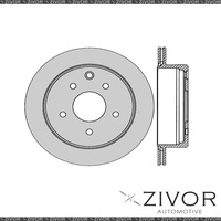 2x PROTEX Rotors - Rear For NISSAN SKYLINE R32 4D Sdn RWD 1989 - 1993 #DR12834