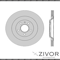 2x PROTEX Rotors - Rear For AUDI A4 B8 4D Sedan FWD 2008 - 2016 #DR12837