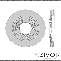 2x PROTEX Rotors - Front For GREAT WALL X240 CC 4D Wgn 4WD 2009 - 2016 #DR12838