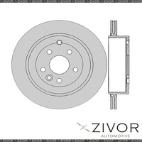 2x PROTEX Rotors-Rear For LAND ROVER FREELANDER 2 . 4D SUV 4WD 2007-2012 DR12850