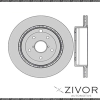 2x PROTEX Rotors - Rear For SUBARU IMPREZA G3 4D Sdn AWD 2010 - 2014 #DR12852