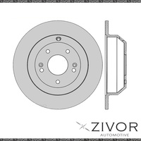 2x PROTEX Rotors - Rear For HYUNDAI SANTA FE CM 4D SUV FWD 2009 - 2012 #DR12857