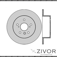 2x PROTEX Rotors - Rear For TOYOTA AURION GSV50R 4D Sdn FWD 2012 - 2016 #DR12862