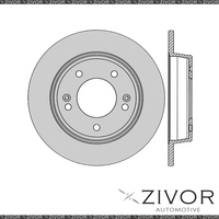 2x PROTEX Rotors - Rear For HYUNDAI ELANTRA MD 4D Sdn FWD 2011 - 2016 #DR12871