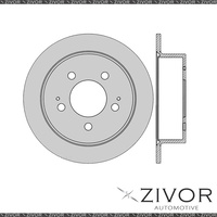 2x PROTEX Rotors - Rear For SSANGYONG ACTYON Q100 4D Ute RWD 2007 - 2012 DR12873