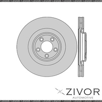 2x PROTEX Rotors - Front For JAGUAR XKR X150 2D Conv RWD 2007 - 2009 #DR12888