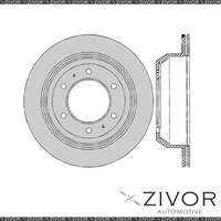 2x PROTEX Rotors - Rear For GREAT WALL X240 CC 4D Wgn 4WD 2009 - 2016 #SDR12902