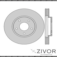 2x PROTEX Rotors - Front For NISSAN ELGRAND E51 4D Wgn RWD 2004 - 2010 #DR12926