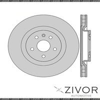 2x PROTEX Rotors - Front For HOLDEN COMMODORE VF 4D Sdn RWD 2013 - 2015 #DR12934
