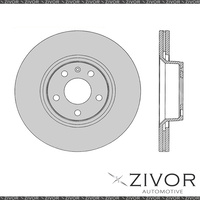 2x PROTEX Rotors - Front For AUDI A6 C6 4D Sdn AWD 2004 - 2009 #SDR12937