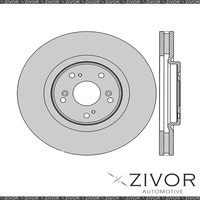 2x PROTEX Rotors - Front For HONDA ACCORD CU 4D Sdn FWD 2008 - 2016 #DR12941