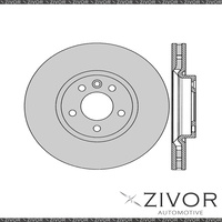 2x PROTEX Rotors- Front For VOLKSWAGEN TRANSPORTER T5 3D 2010-2016 #DR12970