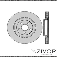 2x PROTEX Rotors-Front For JEEP GRAND CHEROKEE WK 4D SUV AWD 2012-2016 #DR12971