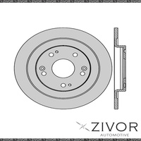 2x PROTEX Rotors - Rear For HONDA CIVIC FK 4D H/B FWD 2012 - 2016 #DR12974