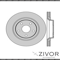2x PROTEX Rotors - Front For JEEP WRANGLER JK 2D Conv 4WD 2007 - 2016 #DR12982
