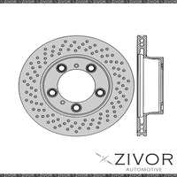 2x PROTEX Rotors - Front For PORSCHE CAYMAN 987 2D Cpe RWD 2006-2009 #SDR12985X