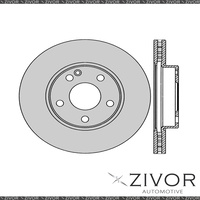 2x PROTEX Rotors-Front For MERCEDES BENZ B180 W246 4D H/B FWD 2012-2016 #DR12995