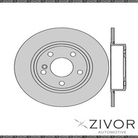 2x PROTEX Rotors-Rear For MERCEDES BENZ B200 CDI W246 4D 2012-2016 #DR12996