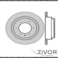 2x PROTEX Rotors - Rear For ISUZU MU-X UC 4D SUV 4WD 2013 - 2016 #DR12999