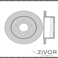 2x PROTEX Rotors - Rear For FIAT DUCATO . 3D Van FWD 2007 - 2012 #DR13006