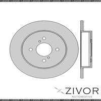 2x PROTEX Rotors - Rear For SUZUKI IGNIS RG415 2D H/B FWD 2003 - 2005 #DR13019