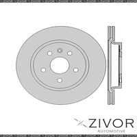 2x PROTEX Rotors - Rear For OPEL INSIGNIA GA 4D Wgn FWD 2012 - 2013 #DR13025