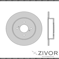 2x PROTEX Rotors - Rear For SUZUKI SWIFT FZ 4D H/B FWD 2011 - 2016 #DR13029