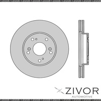 2x PROTEX Rotors - Front For HONDA CIVIC FK 4D H/B FWD 2006 - 2016 #DR13044