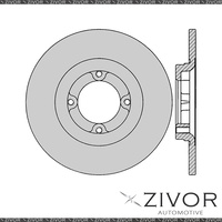 2x PROTEX Rotors - Front For TOYOTA COROLLA KE30R 4D Sdn RWD 1974 - 1979 #DR142