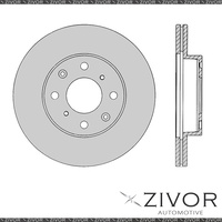 2x PROTEX Rotors - Front For HONDA CIVIC ED 4D Sdn FWD 1987 - 1993 #DR187